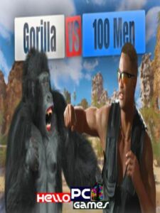 Gorilla Vs 100 Men